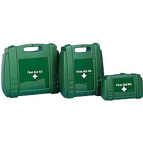 Green First Aid Kit Case £4 - Health & Safety