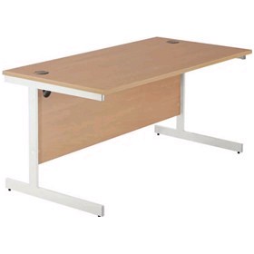 NEXT DAY Essentials Rectangular Cantilever Desks £111 - Office Furniture