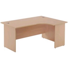 NEXT DAY Essentials Ergonomic Panel End Desks £188 - Office Furniture