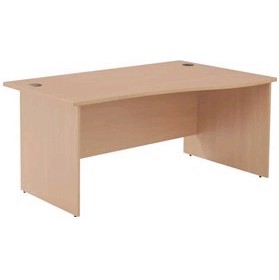 NEXT DAY Essentials Wave Panel End Desks £172 - Office Furniture