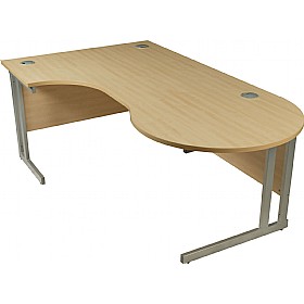 Modus Contract Cantilever Managerial Ergonomic Desk £284 - Office Furniture