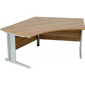 Modus Professional Cantilever 120 Degree Desk £231 - Office Furniture