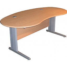 Modus Professional Cantilever Kidney Desk £265 - Office Furniture