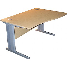 Modus Professional Cantilever Wave Desk £180 - Office Furniture
