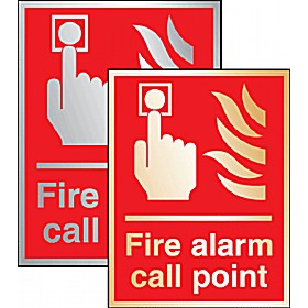 Fire Alarm Call Point Sign £10 - Signs