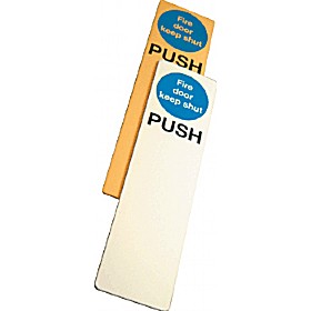 Fire Door Push Sign &pound;13 - Signs