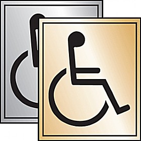 Disabled Symbol Sign &pound;8 - Signs