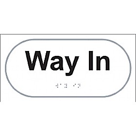Braille Way In Sign £25 - Signs