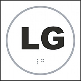 Braille LG Sign £20 - Signs