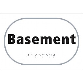 Braille Basement Sign £25 - Signs
