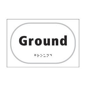 Braille Ground Sign &pound;25 - Signs