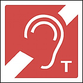 Braille Ear Symbol 150x150 £20 - Signs