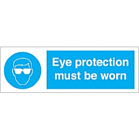 Eye Protection Must Be Worn Sign £1 - Signs