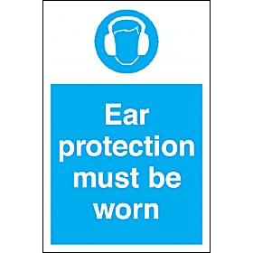 Ear Protection Must Be Worn Sign £4 - Signs