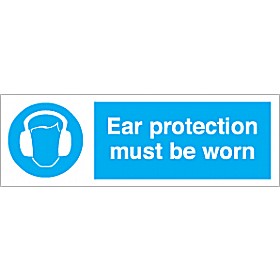 Ear Protection Must Be Worn Sign £1 - Signs
