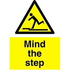 Mind The Step Sign £2 - Signs