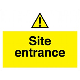Site Entrance Sign &pound;10 - Signs