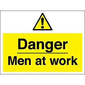 Danger Men At Work Sign &pound;10 - Signs