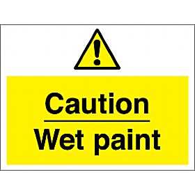 Caution Wet Paint Sign £10 - Signs
