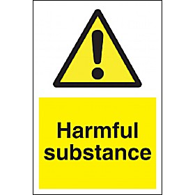 Harmful Substance Sign £4 - Signs