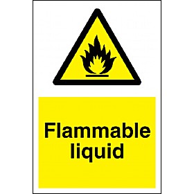 Flammable Liquid Sign &pound;4 - Signs