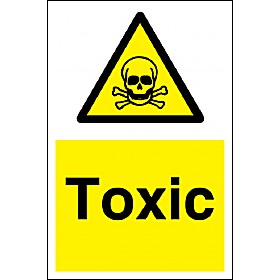 Toxic Sign £4 - Signs