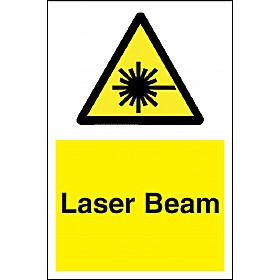 Laser Beam Sign &pound;4 - Signs