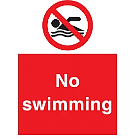 No Swimming Sign £9 - Signs