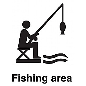 Fishing Area Sign &pound;9 - Signs