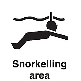 Snorkelling Area Sign &pound;9 - Signs