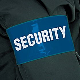 Security Hi-Visibility Armband &pound;8 - Signs
