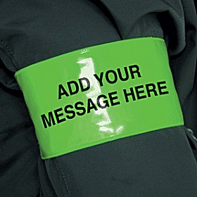 Green Hi-Visibility Armband £6 - Signs