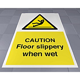 Floor Loading Sign