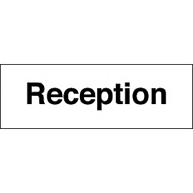 Reception Sign £1 - Signs
