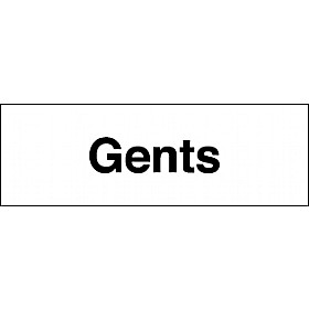 Gents Sign &pound;1 - Signs