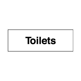 Toilets Sign £1 - Signs