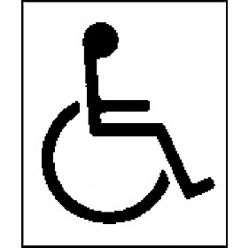 Disabled Symbol &pound;1 - Signs
