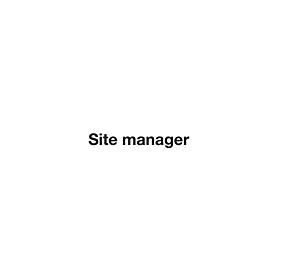 Site Manager Sign £1 - Signs