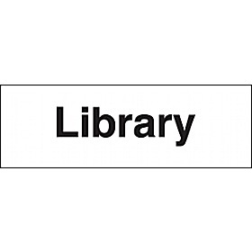 Library Sign £1 - Signs