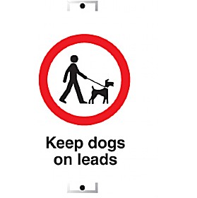 Custom Keep Dogs On Lead Sign £2 - Signs