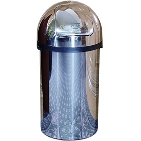 Self Closing Dome Top Litter Bin &pound;133 - Premises Management