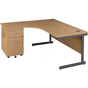 Balcary Basic Combi Desk &pound;179 - Office Furniture