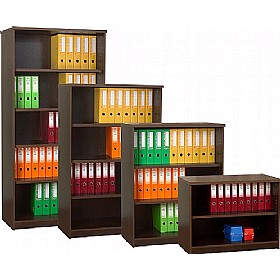 Timeless Wooden Large Volume Bookcases £126 - Office Furniture