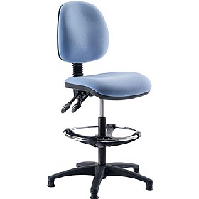 Stewart Medium Back Draughtsman Chair &pound;136 - Workshop