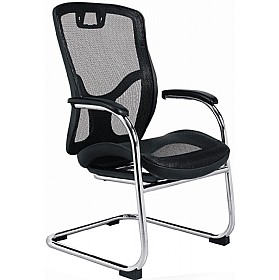 Carinosa Mesh Cantilever Chair &pound;140 - Office Furniture