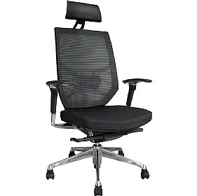 Baroque Mesh Chair &pound;193 - Office Furniture