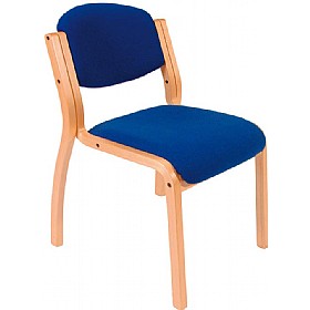 Noble Wood Framed Conference Chair &pound;103 - Office Furniture