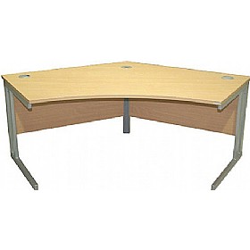 Modus Contract Cantilever 120 Degree Desk &pound;220 - Office Furniture