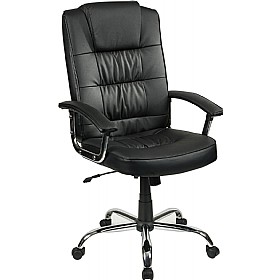 Acadia Deluxe Enviro Leather Chair £116 - Office Furniture