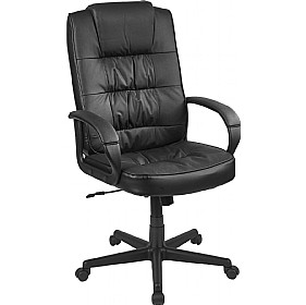 Acadia Enviro Leather Chair &pound;99 - Office Furniture